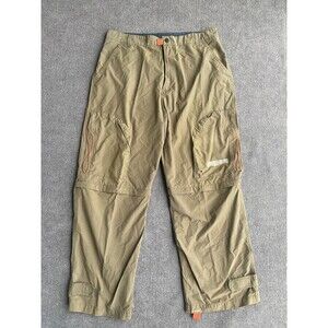 APCO Cargo Pants Size 38x30 Mens Convertible Hiking Pants Shorts Blue